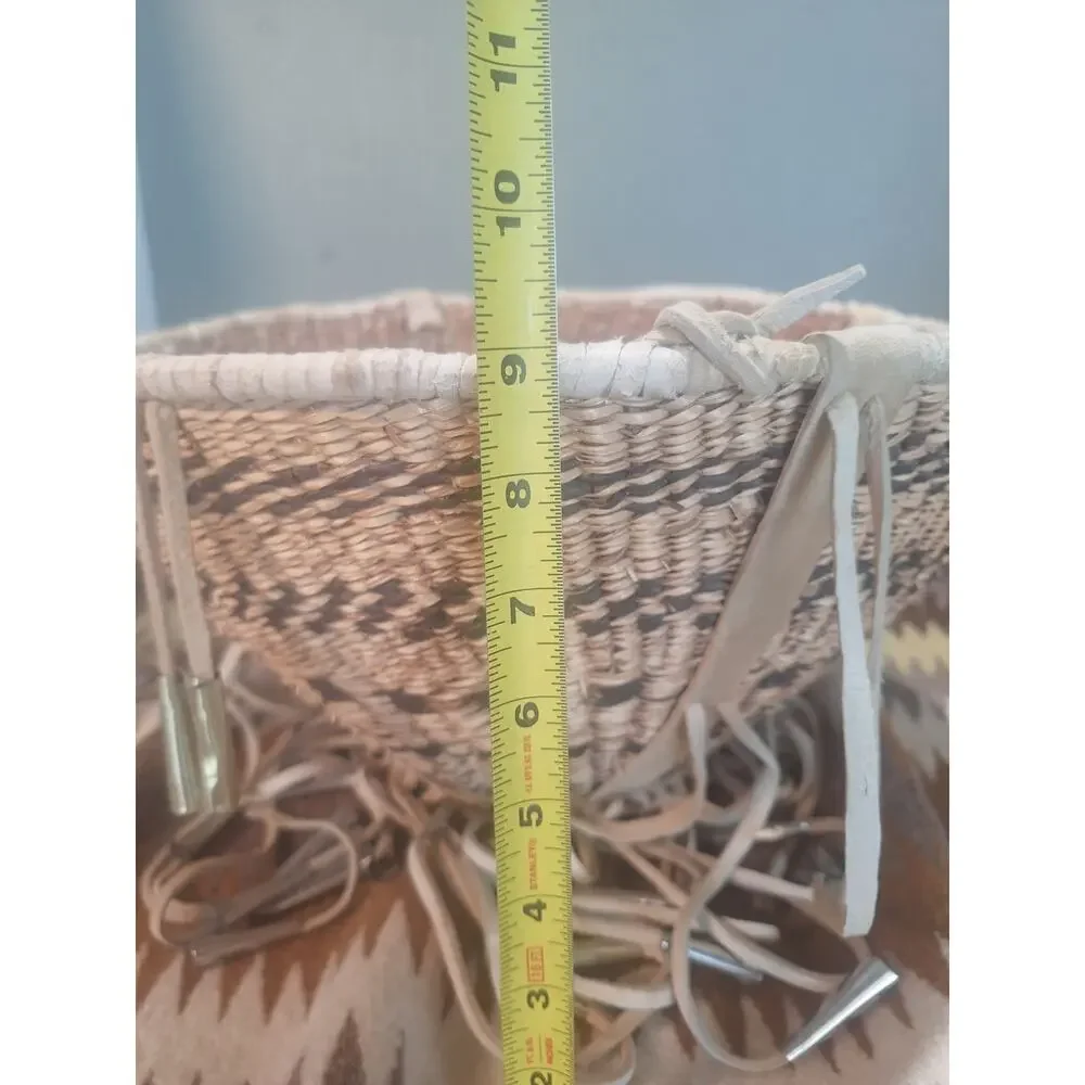 Vintage San Carlos Apache Burden Basket Helen Bonita Heard Museum Provenance